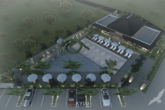 Bali Pavilion Aerial
