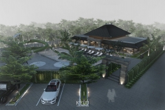 Bali Pavilion Aerial