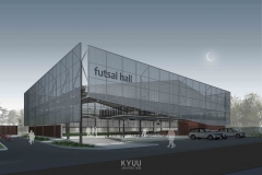 Futsal Hall Bogor Fasad