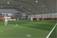 Futsal Hall Bogor Interior